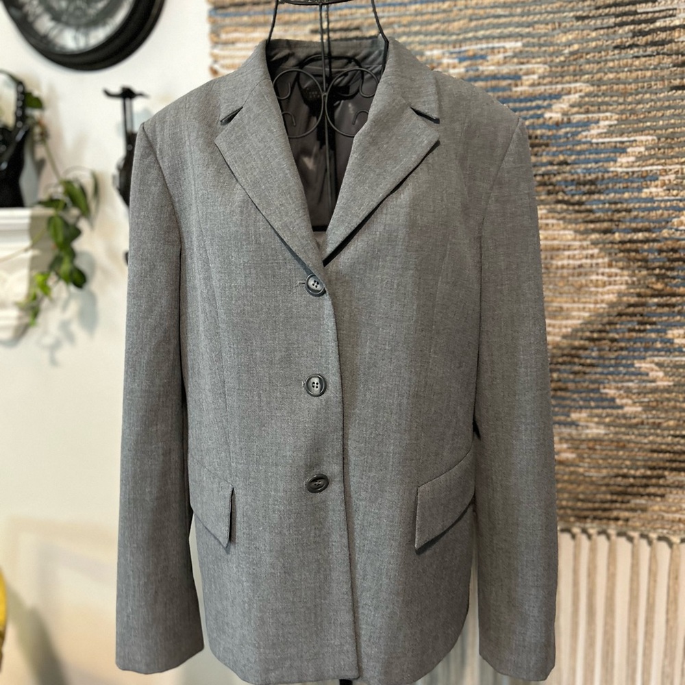 The Limited Stretch Classic Gray Women's Blazer